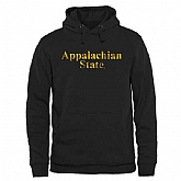 Men's Appalachian State Mountaineers Classic Wordmark Pullover Hoodie - Black,baseball caps,new era cap wholesale,wholesale hats